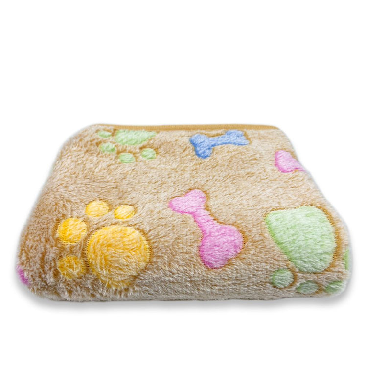 Pet blanket mat size comparison chart