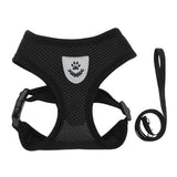 No pull dog harness in Red showing chest strap