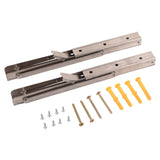 Stainless steel folding shelf bracket folded flat
