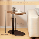 Folding laptop table collapsed flat for storage