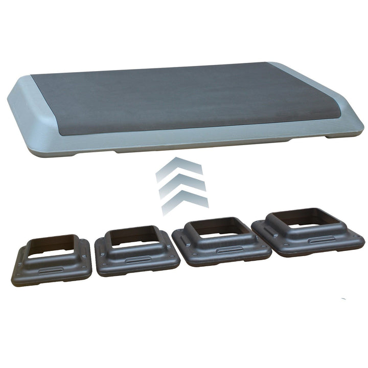 Adjustable Aerobic Step Workout Platform adjustable aerobic step platform angle 5