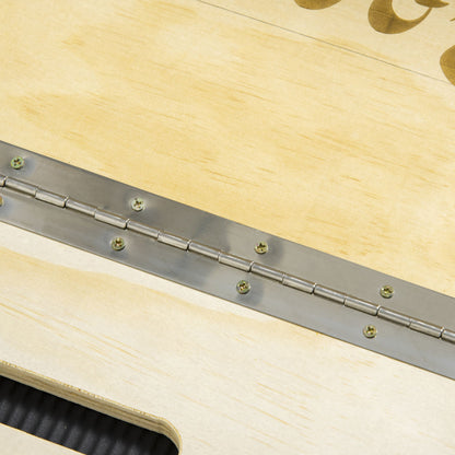 Slant board used for plantar fasciitis stretch