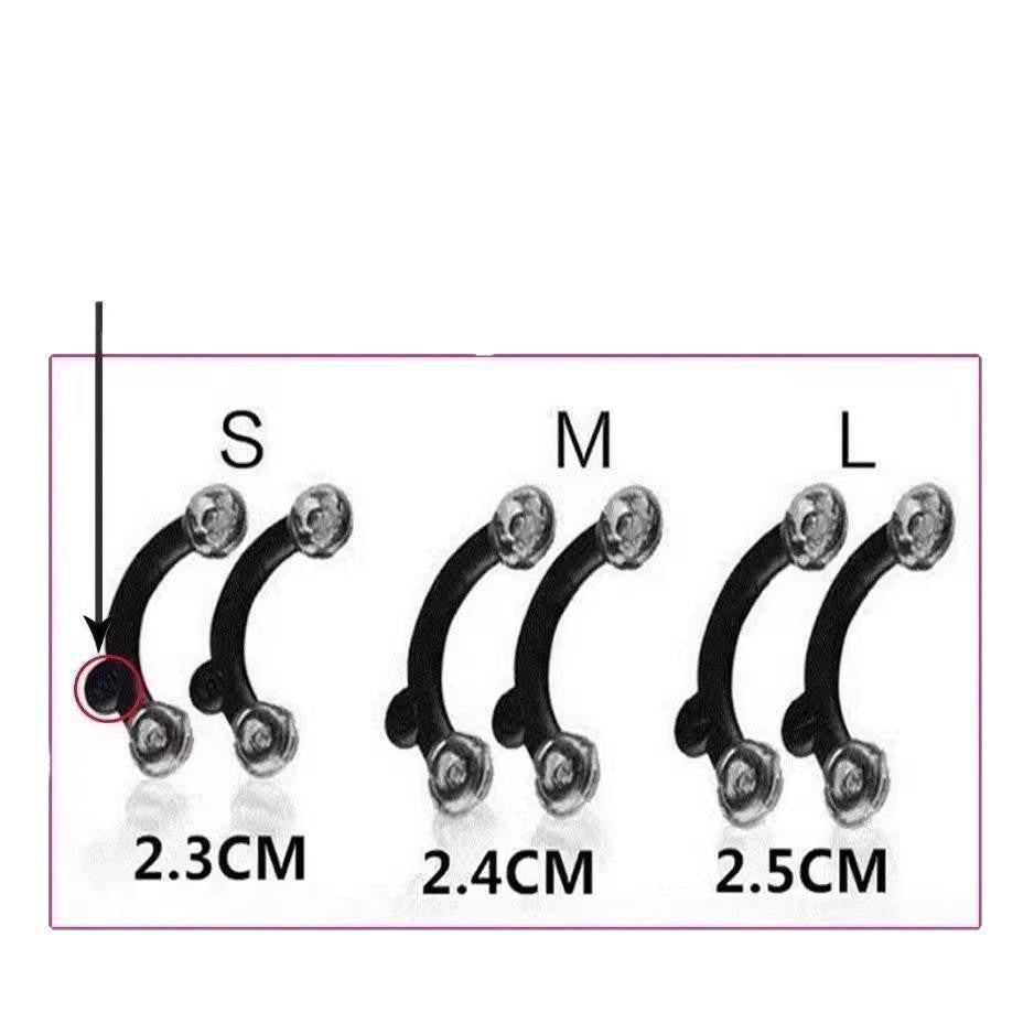 Adjustable nose bridge clips with adjuster, photo 3