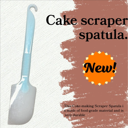 Oversized silicone spatula full view