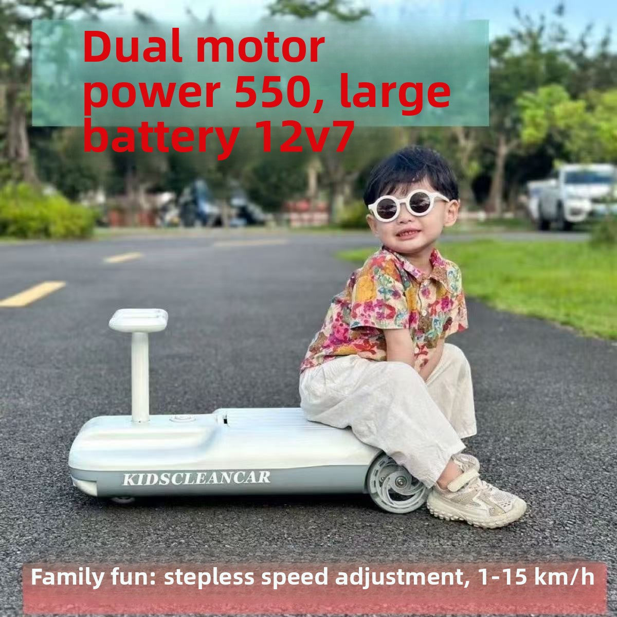 Children Electric Twist Car Go-Kart Ride-On Vehicle