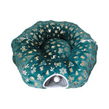 S-shaped Christmas cat tunnel bed, photo 6