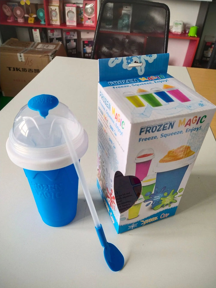 Instant Slushy Maker Cup — Pinch & Shake Quick-Freeze Cup - Image 4