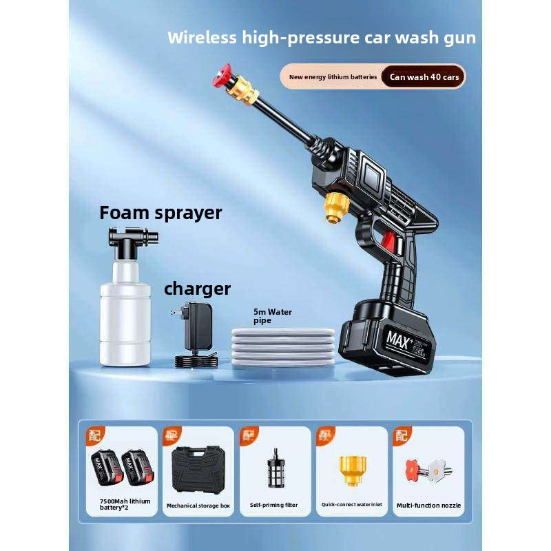 High-Pressure Car Washer with 5m and 10m Hose Options, image 8 of 10