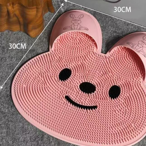 Silicone anti-slip foot rubbing massage pad