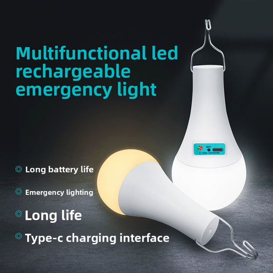 USB Rechargeable LED Emergency Light Outdoor Lighting & Tools product image 1