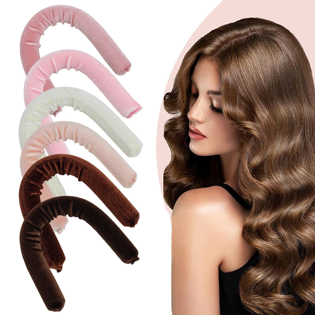 Heat-Free Hair Curling Sticks