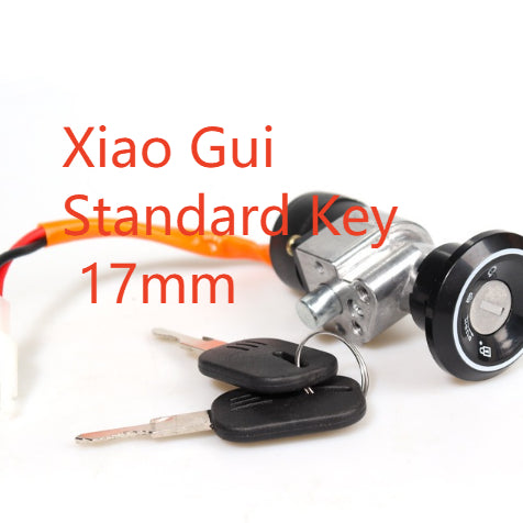 Aluminum Electric Vehicle Power Lock Key Switch with Multiple Key Types