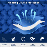 Portable Inflatable Mattress with Built-in Pump