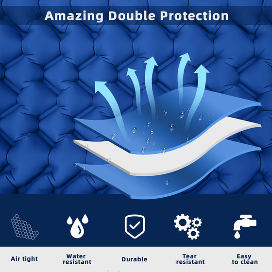 Portable Inflatable Mattress with Built-in Pump Camping Shelter & Sleep product image 3
