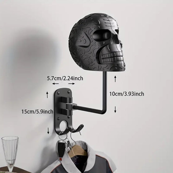 Skull helmet and hat holder, photo 6