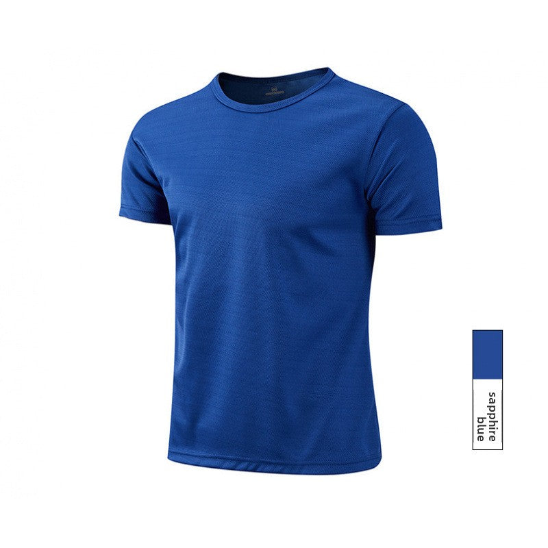 Men's Sports Quick-Dry Short Sleeve Round Neck Athletic Tee