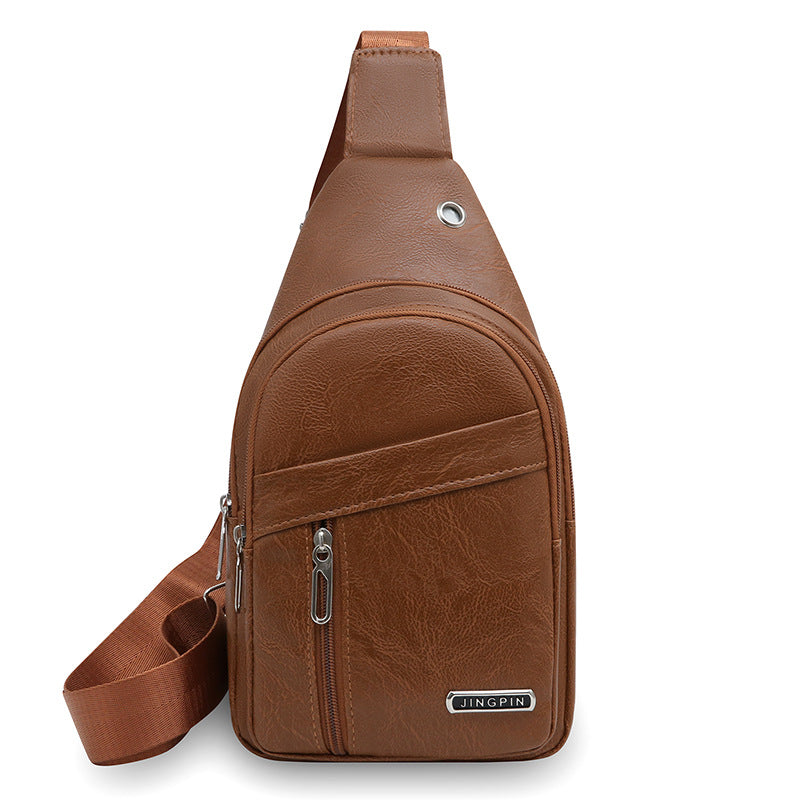 Mens Casual Crossbody Chest Bag