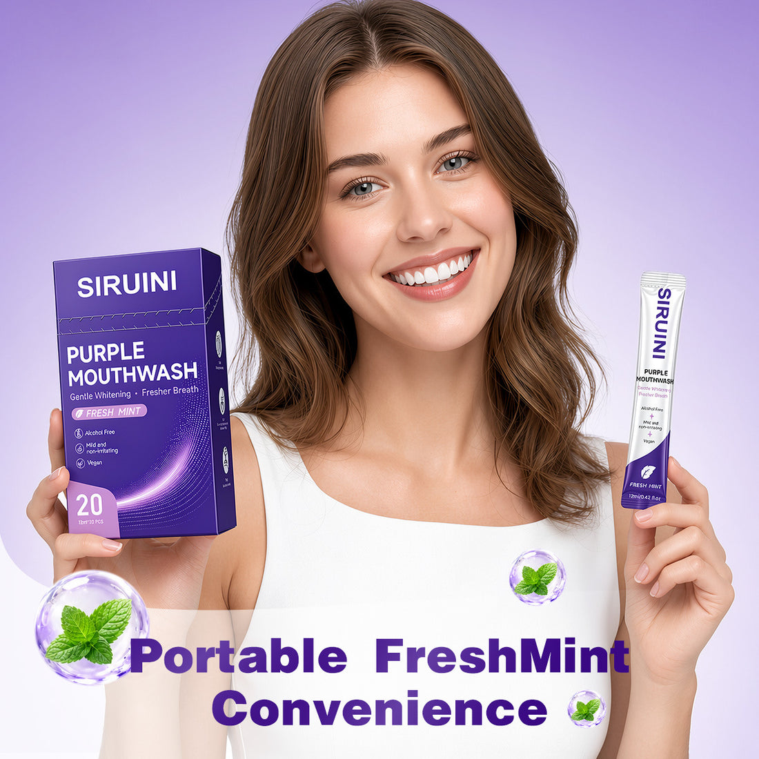 Fresh Purple Mouthwash