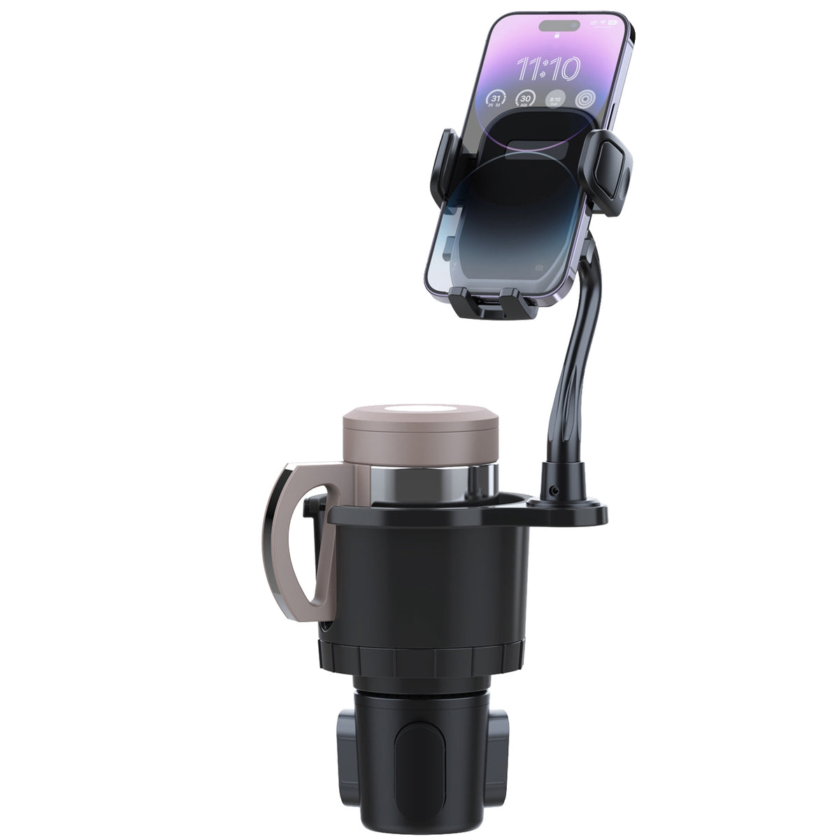 Cup holder phone mount packaging contents