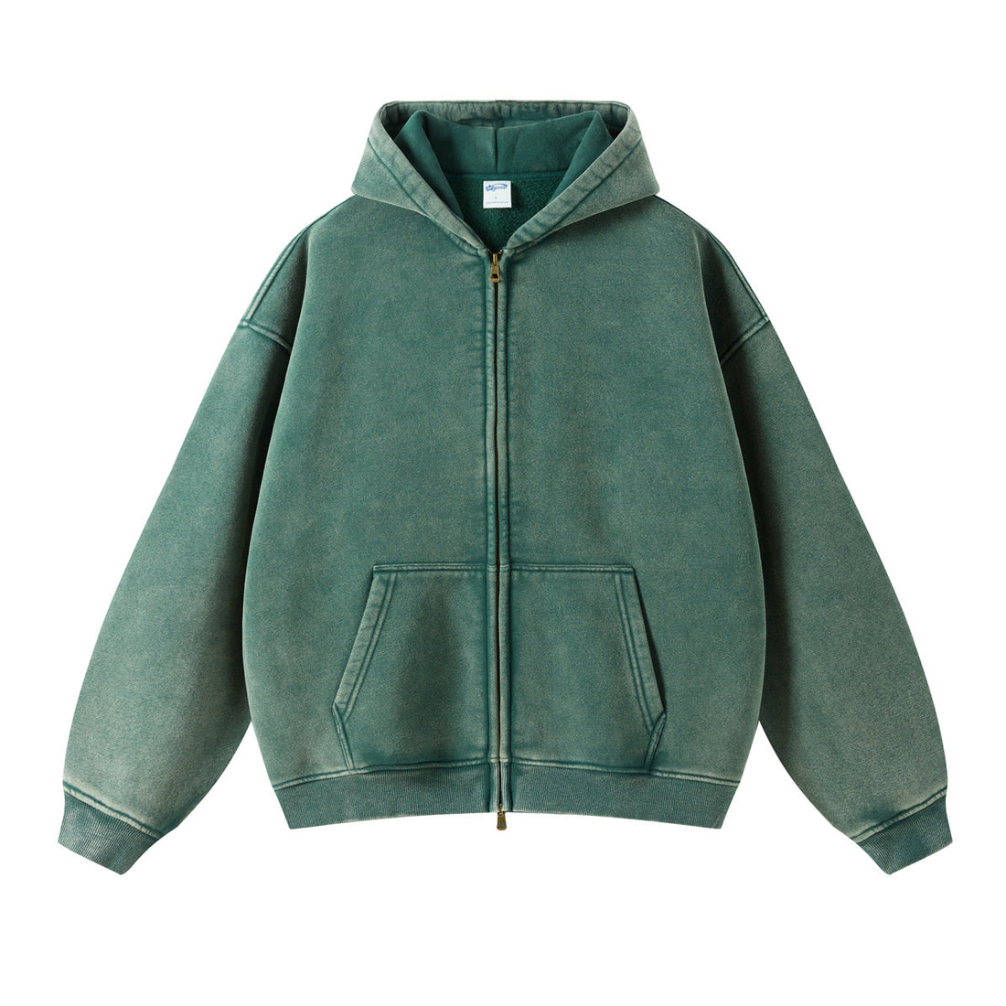 Retro Fleece Lined Windproof Cardigan Jacket