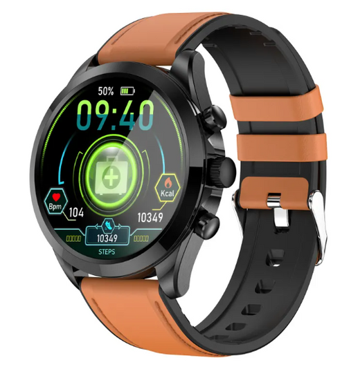 Fitness smart watch step counter screen