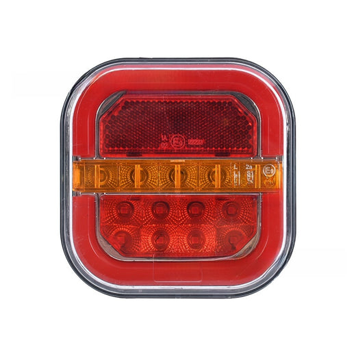 LED Sequential Square Truck Tail Lights