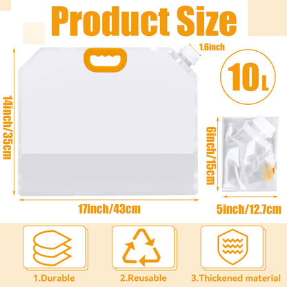 10L Portable Ice Bath Bag Cold Plunge Tub