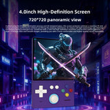 Mini40 Open Source 4 Inch HD Retro Game Console with 4000mAh Battery and Colorful Joystick