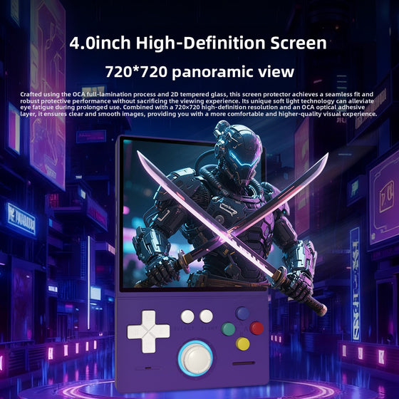 Mini40 Open Source 4 Inch HD Retro Game Console with 4000mAh Battery and Colorful Joystick product image 3