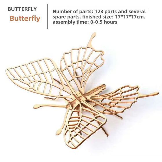Wooden Insect 3D Puzzle Toy product image 2