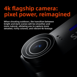 Mountaineering Neck Mount Action Camera Touch Screen Recorder