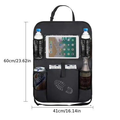 Car Seatback Organizer with Cup Holder