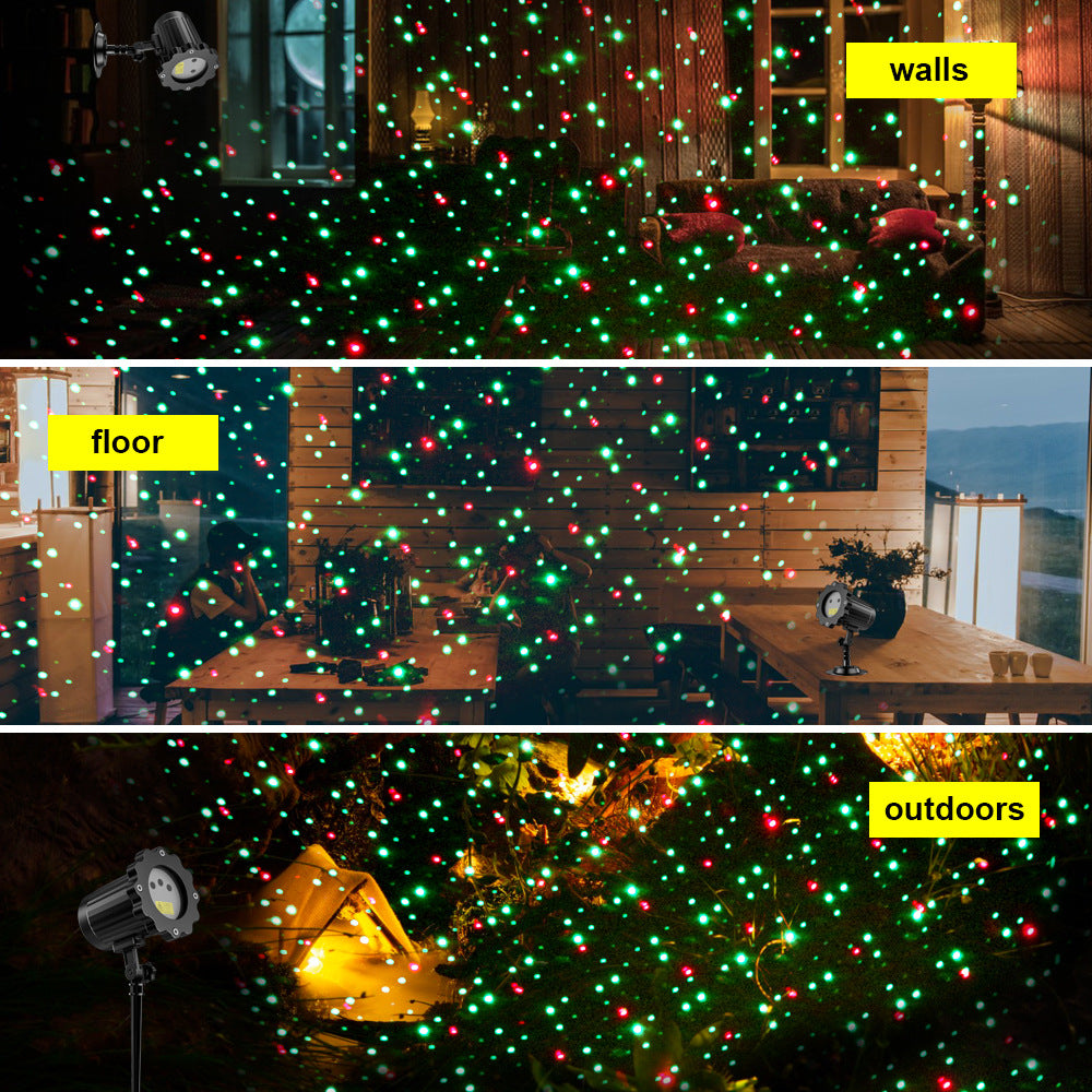 Starry sky laser light