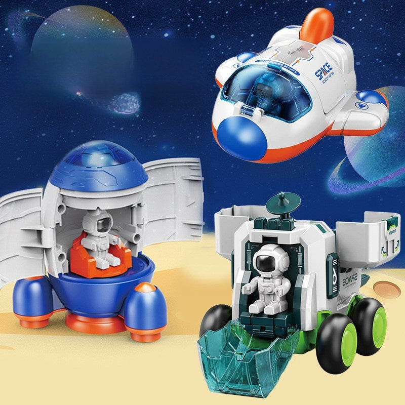 Astronaut  interstellar space explorer rocket toy
