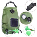 Camping shower bag