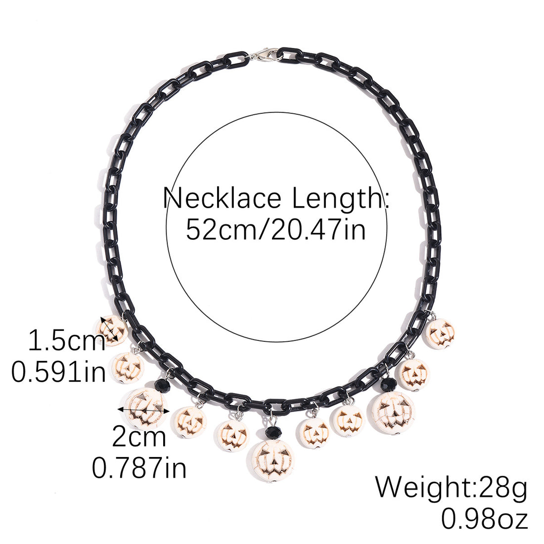 Halloween Themed Alloy Necklace