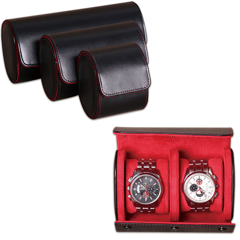PU Leather Watch Storage Box
