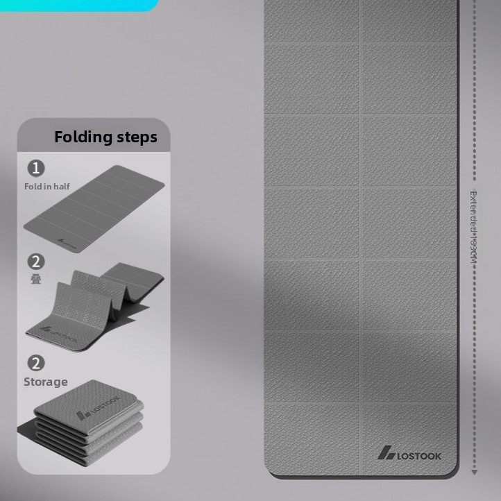 Foldable Yoga Mat Non-Slip