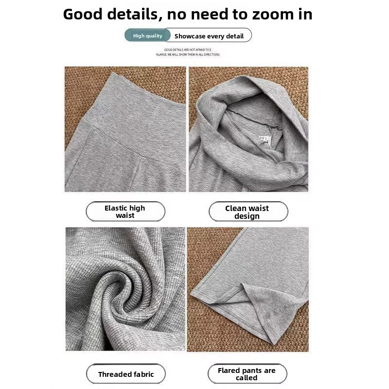 Flared Drape Pants for Women