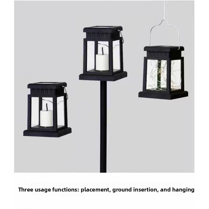 Solar Copper Wire Star Palace Lantern
