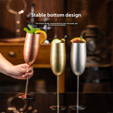 Thickened Stainless Steel Wine Glass Goblet
