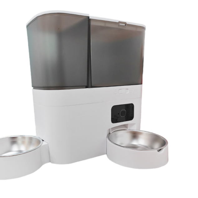 Cat feeding and water supply integrated feeding machine