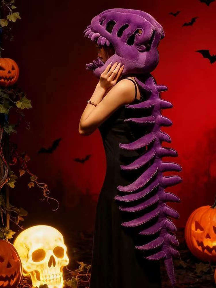 Dinosaur Skeleton Headgear Costume product image 5