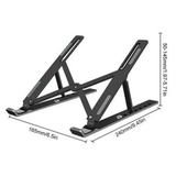 Portable Laptop Stand - Adjustable Tablet Holder Desk Riser - Image 1