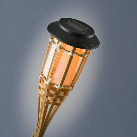 Solar Bamboo Torch Flame Garden Light Outdoor & Pond Lighting product image 2