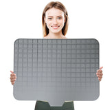 Silicone Slope Drainage Mat Large Square Kitchen Bar Tray