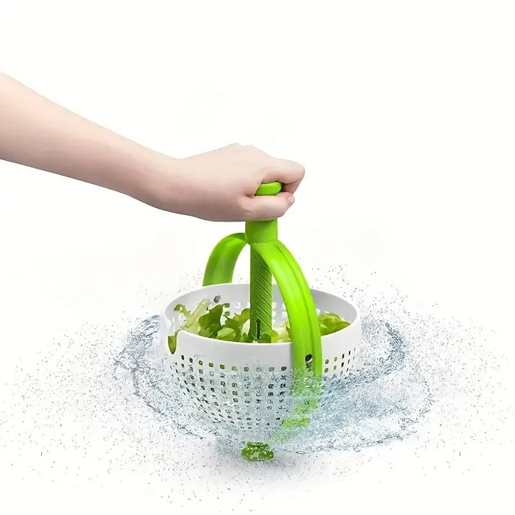 Salad Spinner Set with Vegetable Dryer and Colander - Image 1