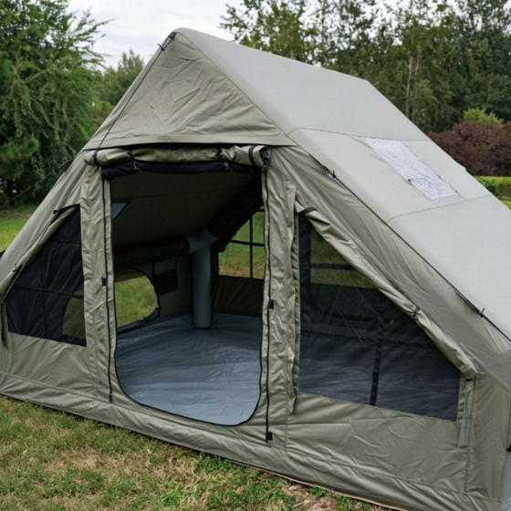 Quick Open Inflatable Camping Tent Oxford Cloth Camping Shelter & Sleep product image 1