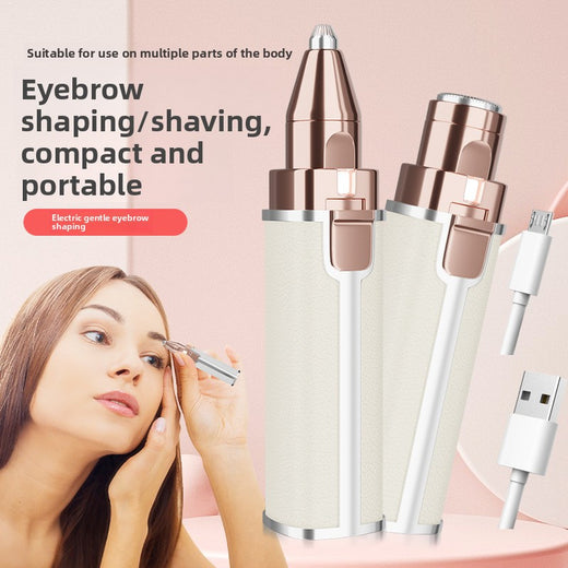 USB Rechargeable Eyebrow and Hair Trimmer product image 1