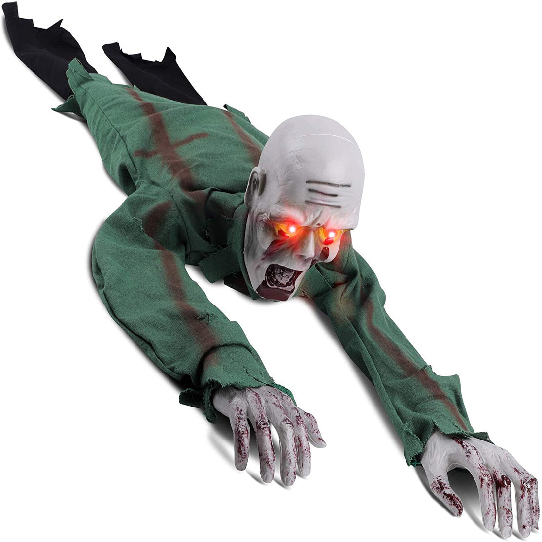 Voice Control Luminous Crawling Ghost Halloween Prop